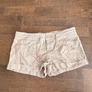 Beige Forever 21 Shorts